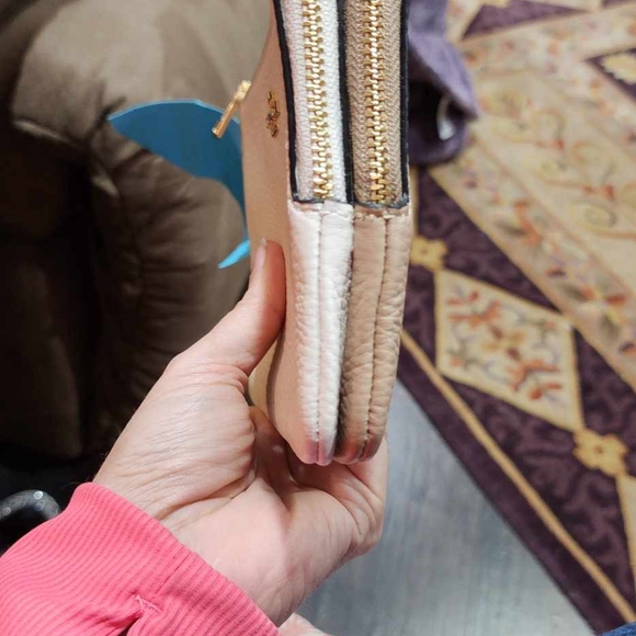 New Coach Double Zip Colorblock Wristlet Wallet - Picture 4 of 7